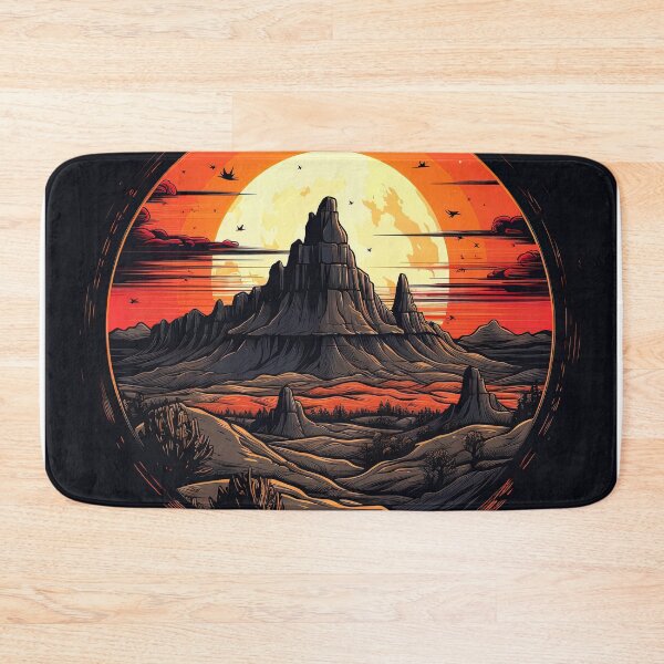 Item preview, badlands in a desert designed and sold by artyficial-.
