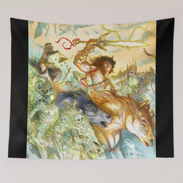 Item preview, The Four Horsemen of the Apocalypse designed and sold by Castillostudios.