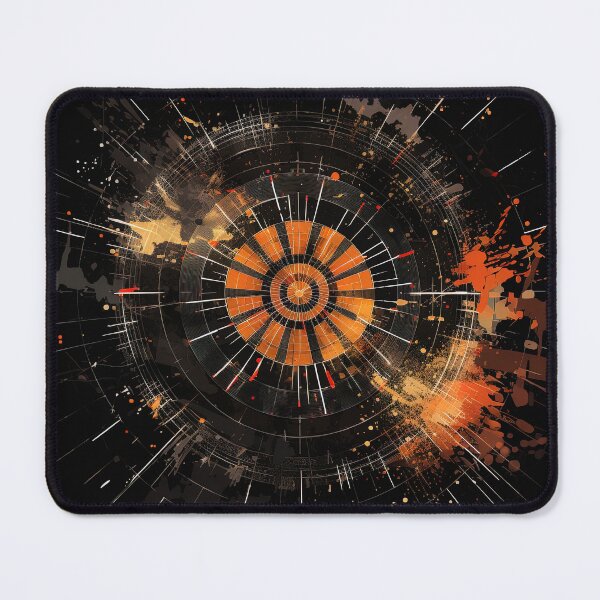 Item preview, black and orange darts game designed and sold by artyficial-.