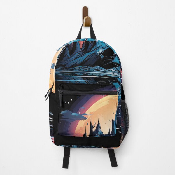 Item preview, blue icebergs in the horizon designed and sold by artyficial-.