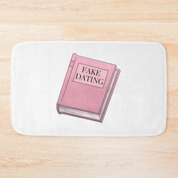 Item preview, Fake Dating Pink Book Romance Trope  designed and sold by NimuehArt.