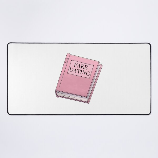 Item preview, Fake Dating Pink Book Romance Trope designed and sold by NimuehArt.
