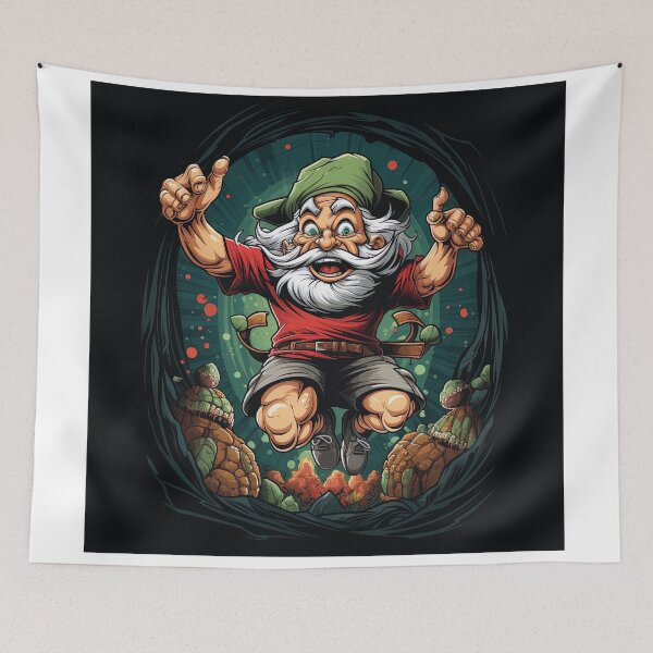 Item preview, gnome hop inside a large sack and race to a finish line designed and sold by artyficial-.