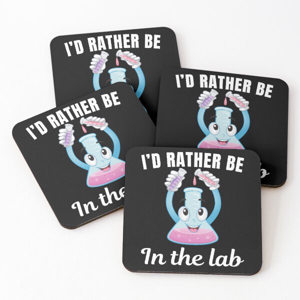 Item preview, I'd rather be in the lab, funny chemistry class student professor or teacher saying or quote designed and sold by NBSStore.