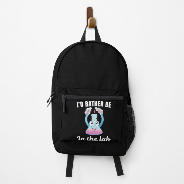 Item preview, I'd rather be in the lab, funny chemistry class student professor or teacher saying or quote designed and sold by NBSStore.
