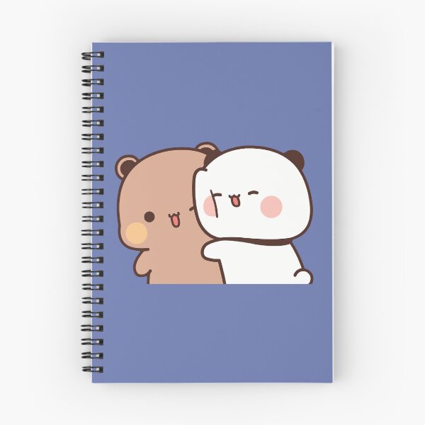 Item preview, Romantic hug from BuBu Panda to DuDu Bear❤️ designed and sold by Pandety.
