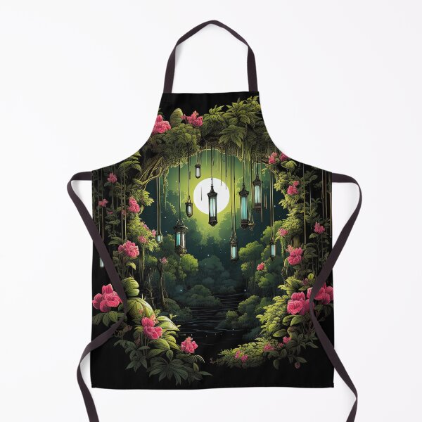 Item preview, hanging gardens with lamps designed and sold by artyficial-.