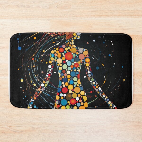 Item preview, human made with colored circles designed and sold by artyficial-.