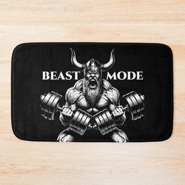 Item preview, Viking dumbbells training biceps beast mode gift designed and sold by Pineapple-Tree.