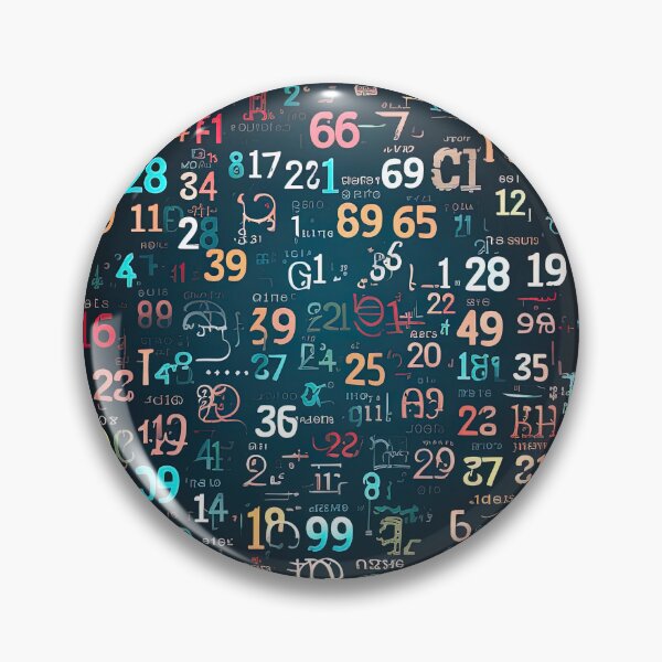 Item preview, nerdy numbers and symbols designed and sold by artyficial-.