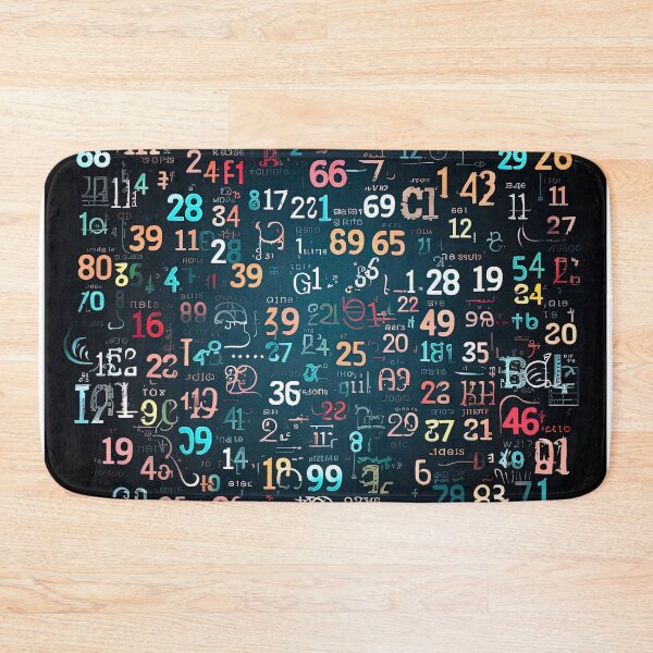 Item preview, nerdy numbers and symbols designed and sold by artyficial-.