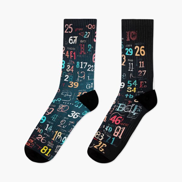 Item preview, nerdy numbers and symbols designed and sold by artyficial-.