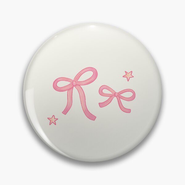Item preview, pink coquette bow and dainty stars designed and sold by mango morning.