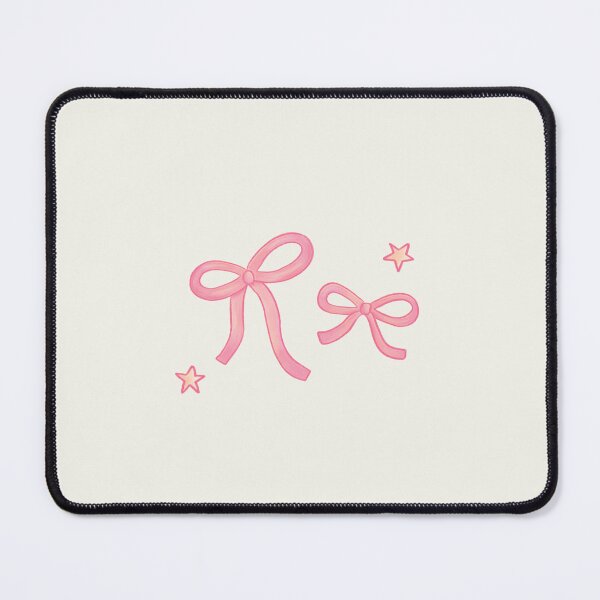 Item preview, pink coquette bow and dainty stars designed and sold by mango morning.