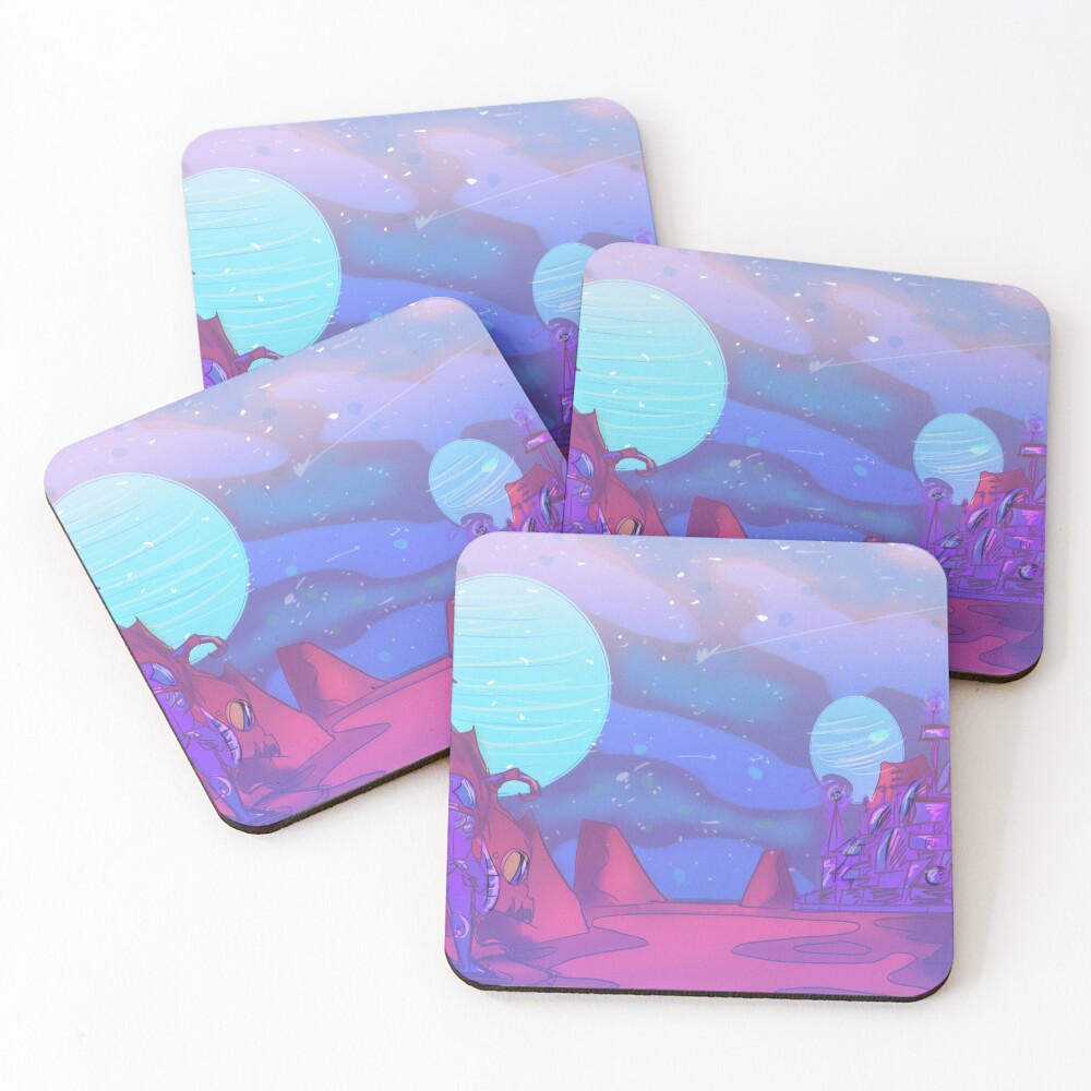 Item preview, Coasters (Set of 4) designed and sold by Inkspresso13.