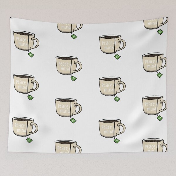 Item preview, Peace of mind tea designed and sold by mairsaydraws.