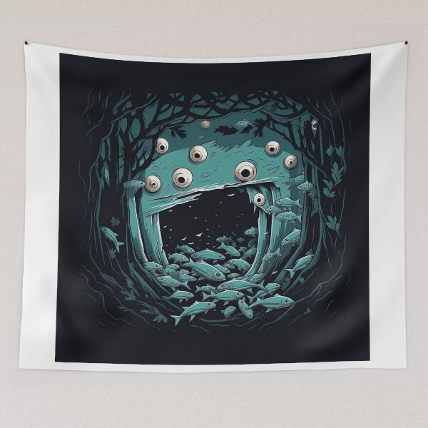 Item preview, out of this world sardines in the deep ocean designed and sold by artyficial-.