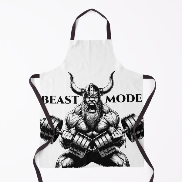 Item preview, Viking dumbbells training biceps beast mode gift designed and sold by Pineapple-Tree.