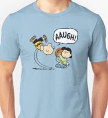 CHARLIE BROWN AND LUCY FOOTBALL Unisex T-Shirt