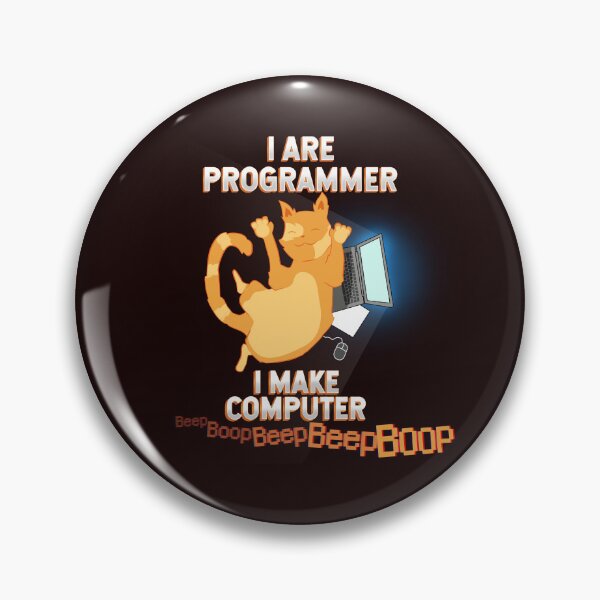 Item preview, Funny I Are Programmer Make Computer Beep Boop Cat T-Shirt designed and sold by ItsMilos.