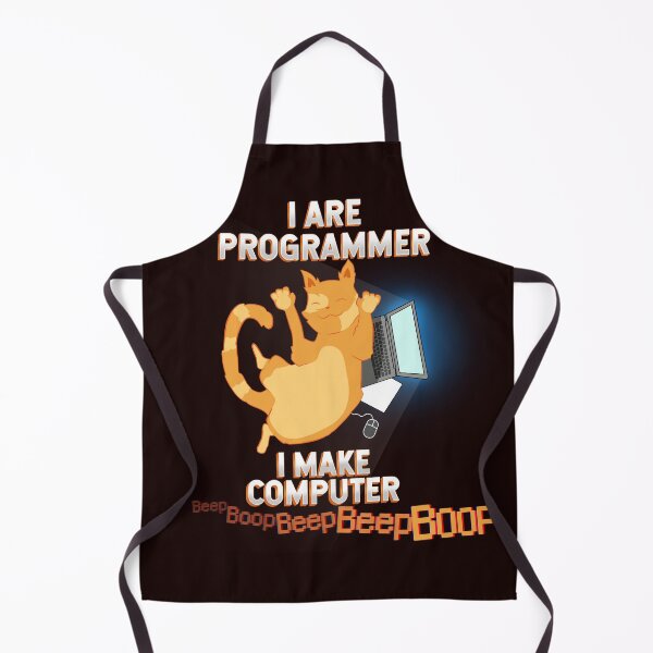 Item preview, Funny I Are Programmer Make Computer Beep Boop Cat T-Shirt designed and sold by ItsMilos.