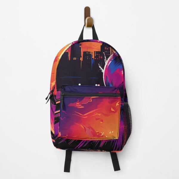 Item preview, playing bowling with a sunrise over the city designed and sold by artyficial-.