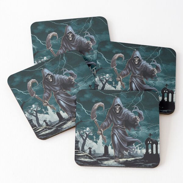 Item preview, Grim Reaper Your Time is UP designed and sold by MysticOzzy.