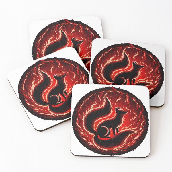 Item preview, Fox on Fire. designed and sold by manbaito.