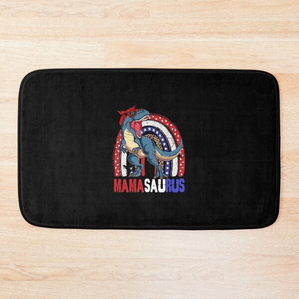 Item preview, Mamasaurus T Rex Dinosaur Mama Saurus  Us Flag designed and sold by SpeedyPrints.
