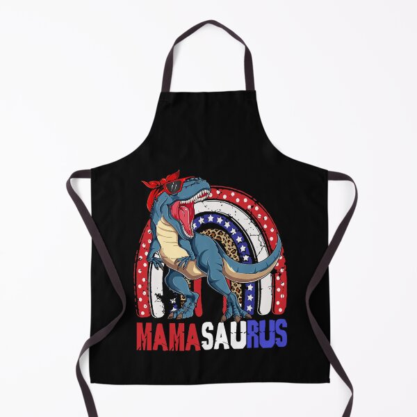 Item preview, Mamasaurus T Rex Dinosaur Mama Saurus Us Flag designed and sold by SpeedyPrints.