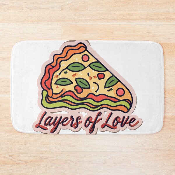 Item preview, Layers of Love Lasagna Illustration designed and sold by NiftyWrx.