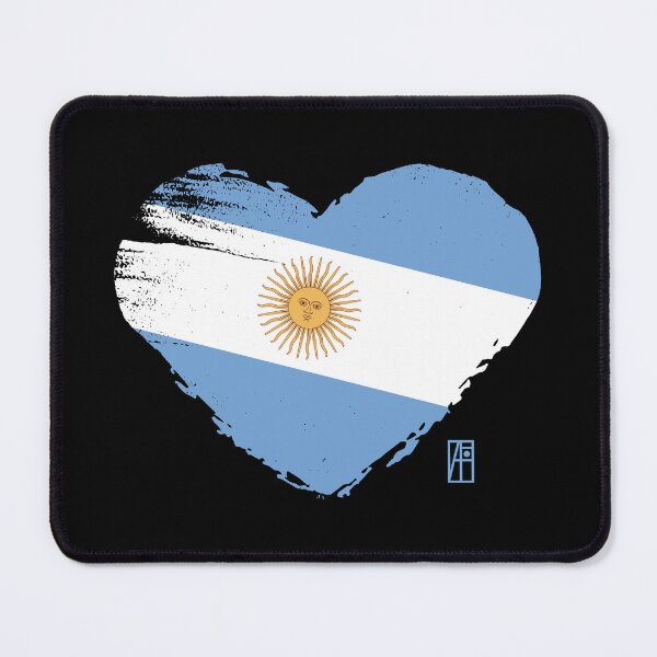 Item preview, I love my country. I love Argentina. I am a patriot. In my heart, there is always the flag of Argentina. designed and sold by ArtProjectShop.