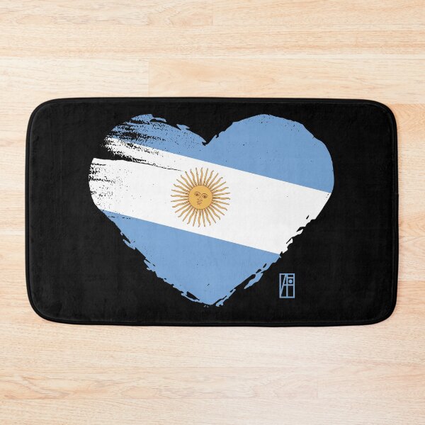 Item preview, I love my country. I love Argentina. I am a patriot. In my heart, there is always the flag of Argentina. designed and sold by ArtProjectShop.
