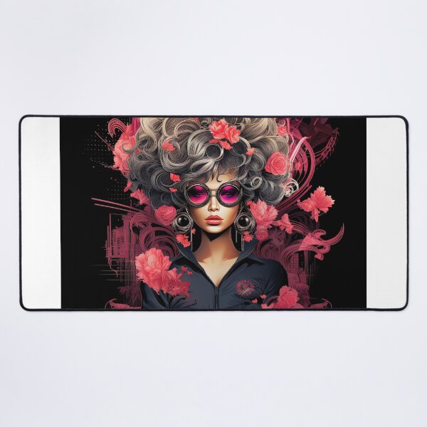 Item preview, stylish woman pretty in pink designed and sold by artyficial-.