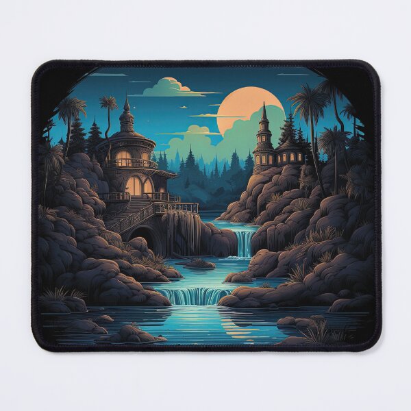 Item preview, thermal pools and a castle designed and sold by artyficial-.