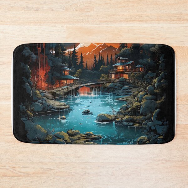 Item preview, thermal pools in japan designed and sold by artyficial-.