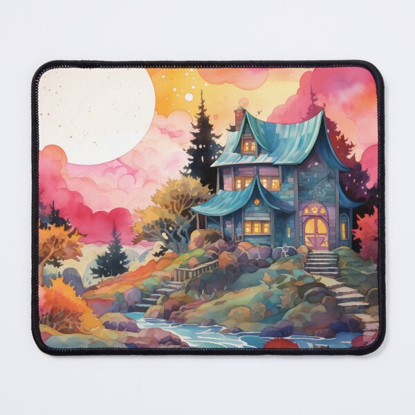 Item preview, Witchy cabin designed and sold by PricklyPeanut.