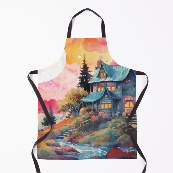 Item preview, Witchy cabin designed and sold by PricklyPeanut.