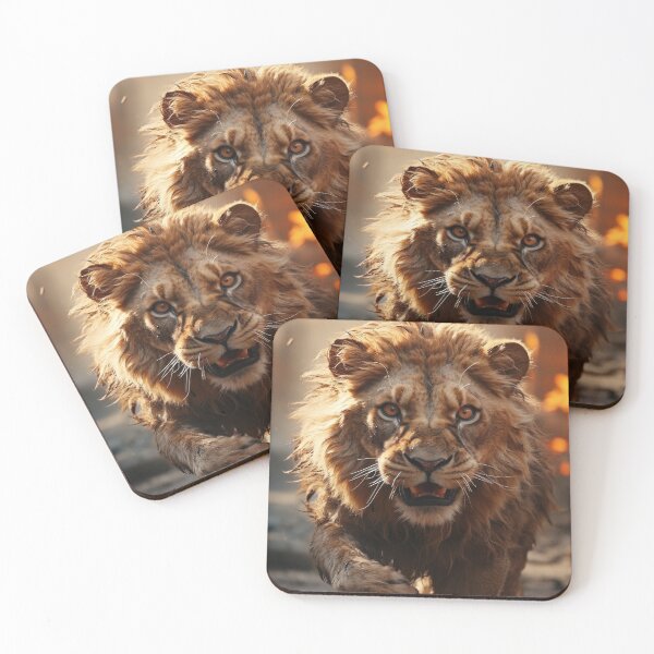 Item preview, Lion in action designed and sold by Bettina  Kienitz.