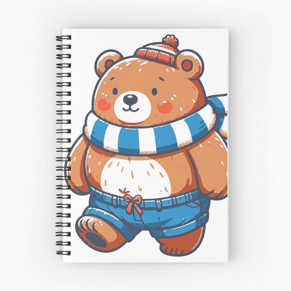 Item preview, Cartoon bear in winter clothes designed and sold by Kr1tos.