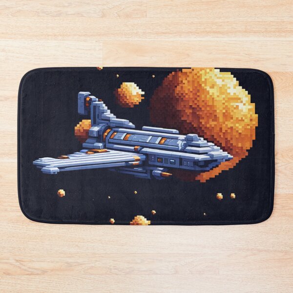 Item preview, Pixel Art Space Ship designed and sold by Zestpond.