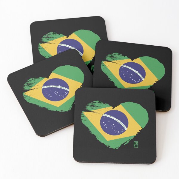 Item preview, I love my country. I love Brazylie. I am a patriot. In my heart, there is always the flag of Brazyli. designed and sold by ArtProjectShop.