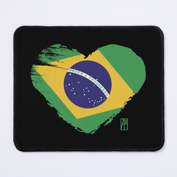 Item preview, I love my country. I love Brazylie. I am a patriot. In my heart, there is always the flag of Brazyli. designed and sold by ArtProjectShop.