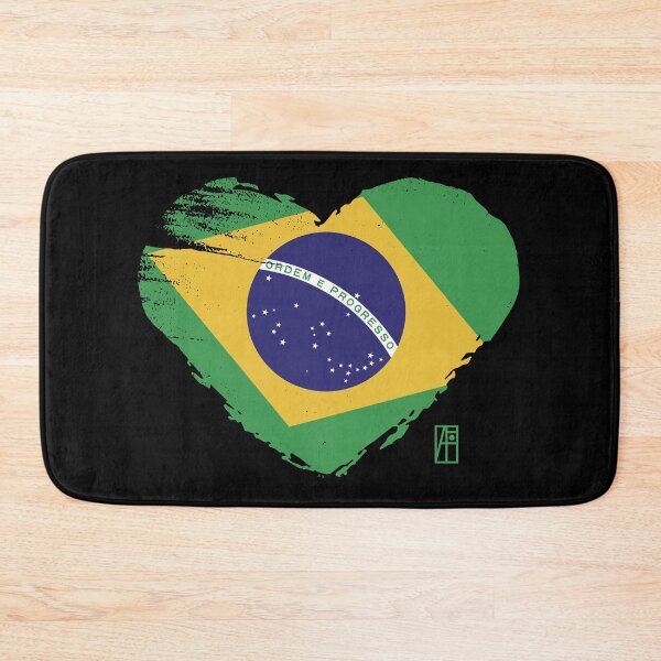 Item preview, I love my country. I love Brazylie. I am a patriot. In my heart, there is always the flag of Brazyli. designed and sold by ArtProjectShop.