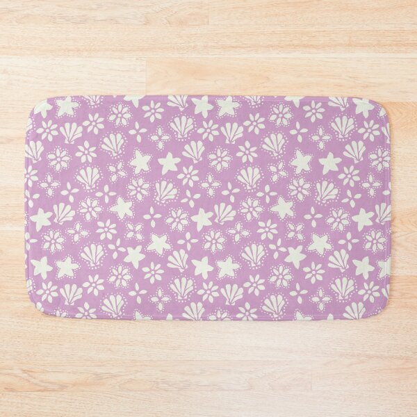 Item preview, BOHO SEASHELLS AND STARFISH COCONUT GIRL PURPLE CREAM designed and sold by blomastudios.