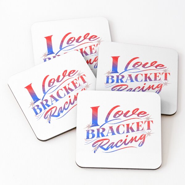 Item preview, I Love Bracket Racing Drag Racing Cars Racecar Dragster Racetrack Dragstrip I Love Racing Cars designed and sold by CarantinedChaos.