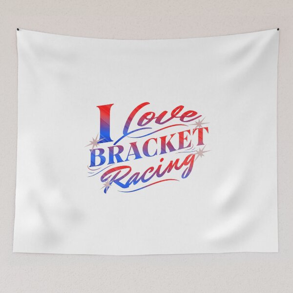 Item preview, I Love Bracket Racing Drag Racing Cars Racecar Dragster Racetrack Dragstrip I Love Racing Cars designed and sold by CarantinedChaos.