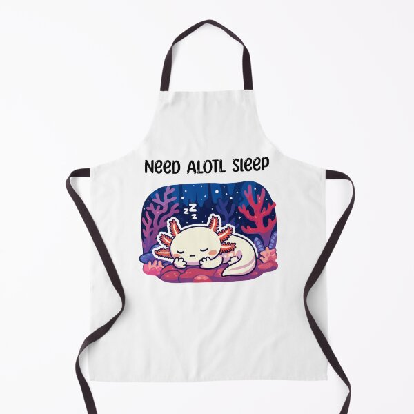 Item preview, Cute Axolotl Sleeping designed and sold by DinoKate.