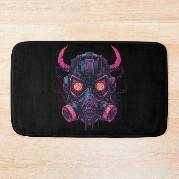 Item preview, Insane Cyborg Demon, Cyberpunk Gas Mask Design designed and sold by Burn-Ego.