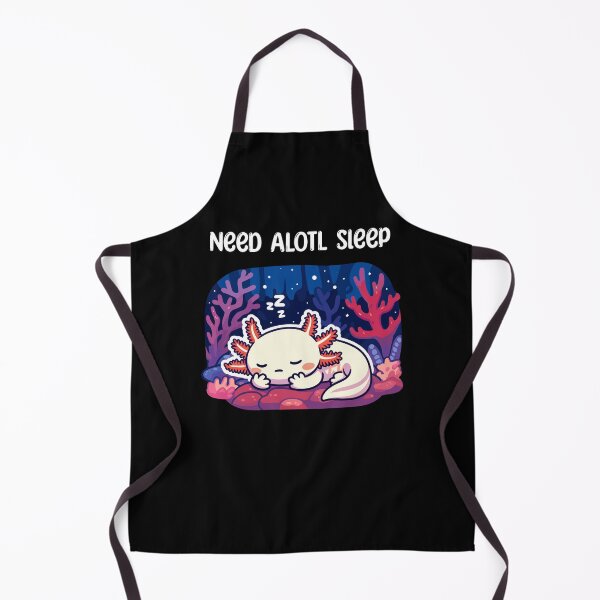 Item preview, Kawaii Axolotl Sleeping designed and sold by DinoKate.